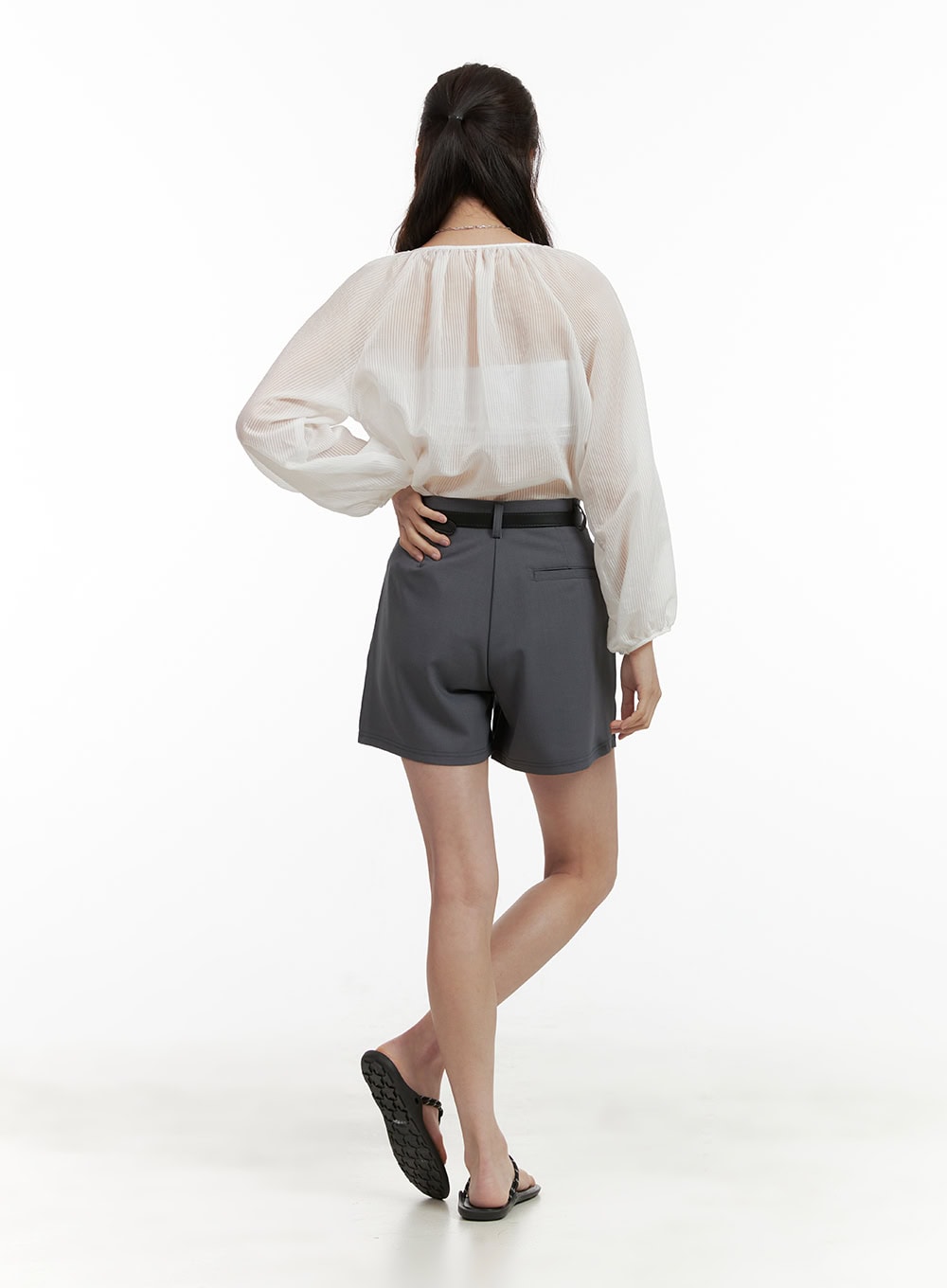 buttoned-summer-long-sleeve-blouse-ou411