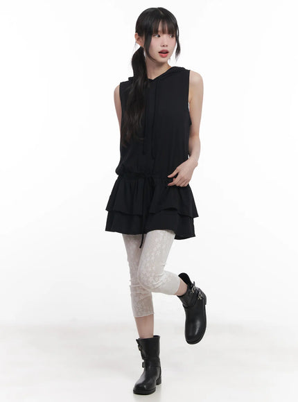 star-print-sheer-mid-length-leggings-cu519