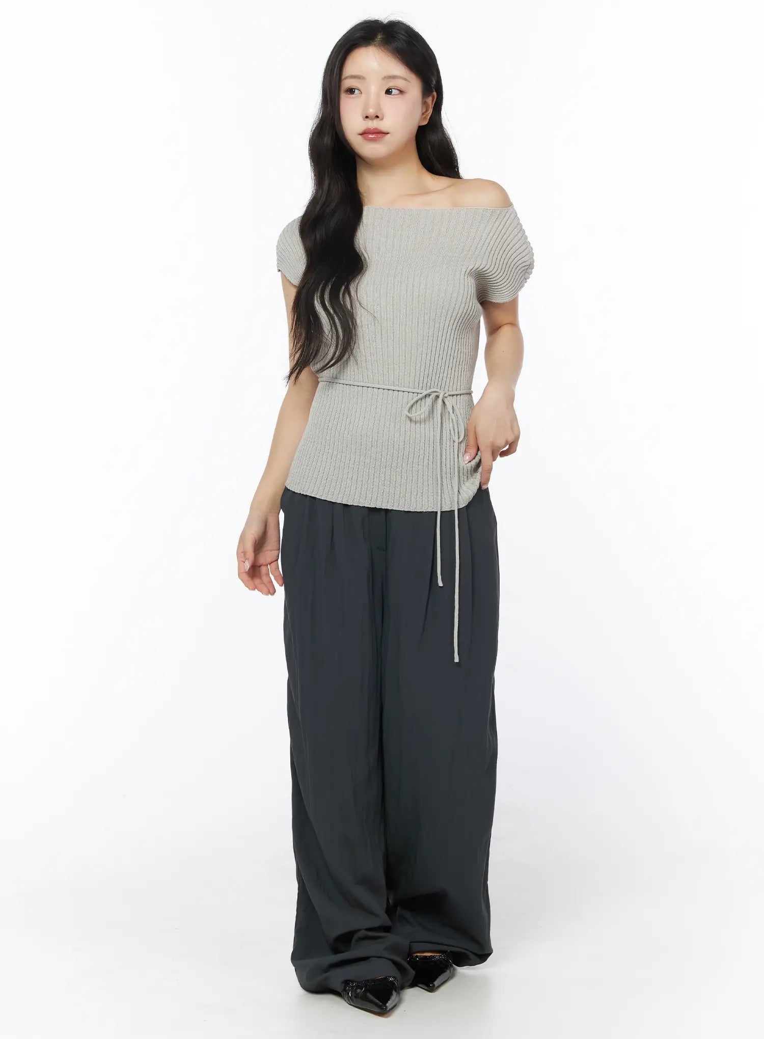 ribbed-off-shoulder-knit-top-and-scarf-set-cd805
