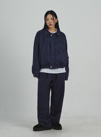 Suede Zipper Jacket CD08