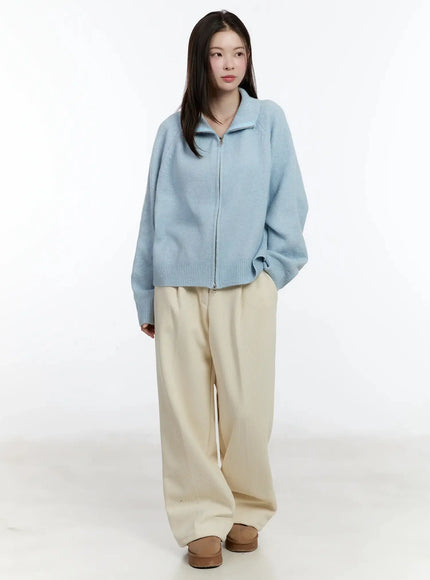 Cozy Wide-Leg Corduroy Pants ID526