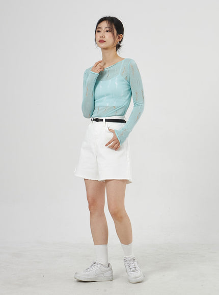 Wide Leg Shorts OA307