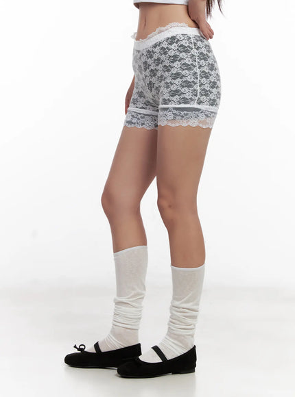 sheer-lace-layered-shorts-cl518