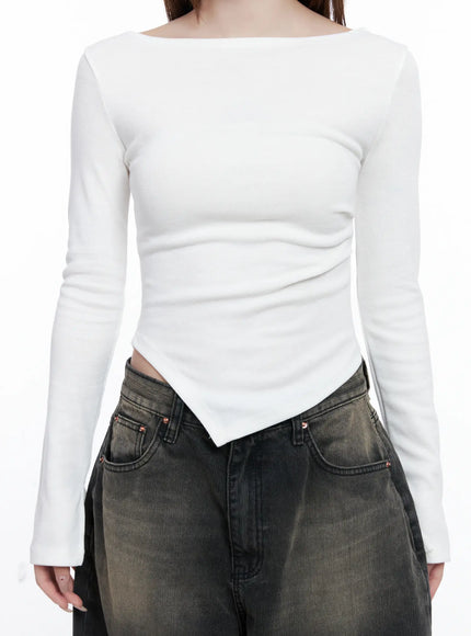 asymmetric-hem-long-sleeve-top-cg529