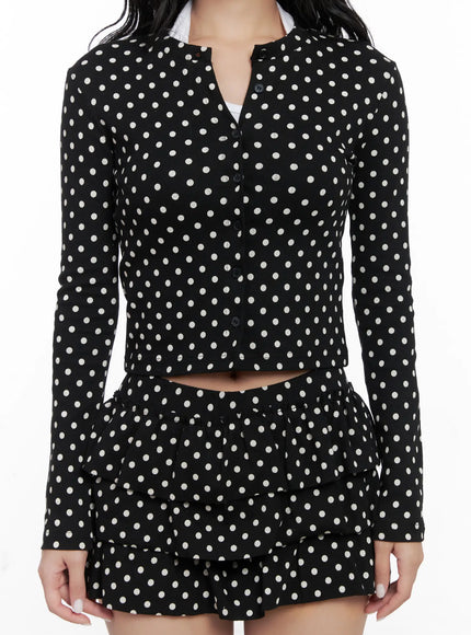 polka-dot-crop-cardigan-cn514
