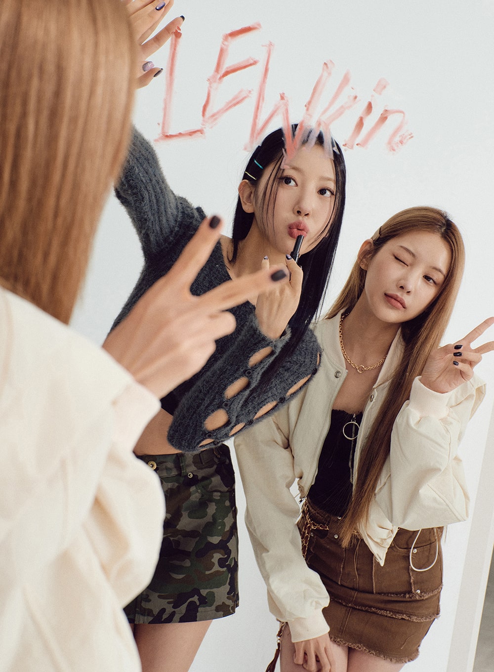 Ripped Ends Mini Skirt BD23