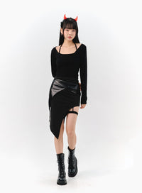 unbalanced-hem-mini-skirt-is322