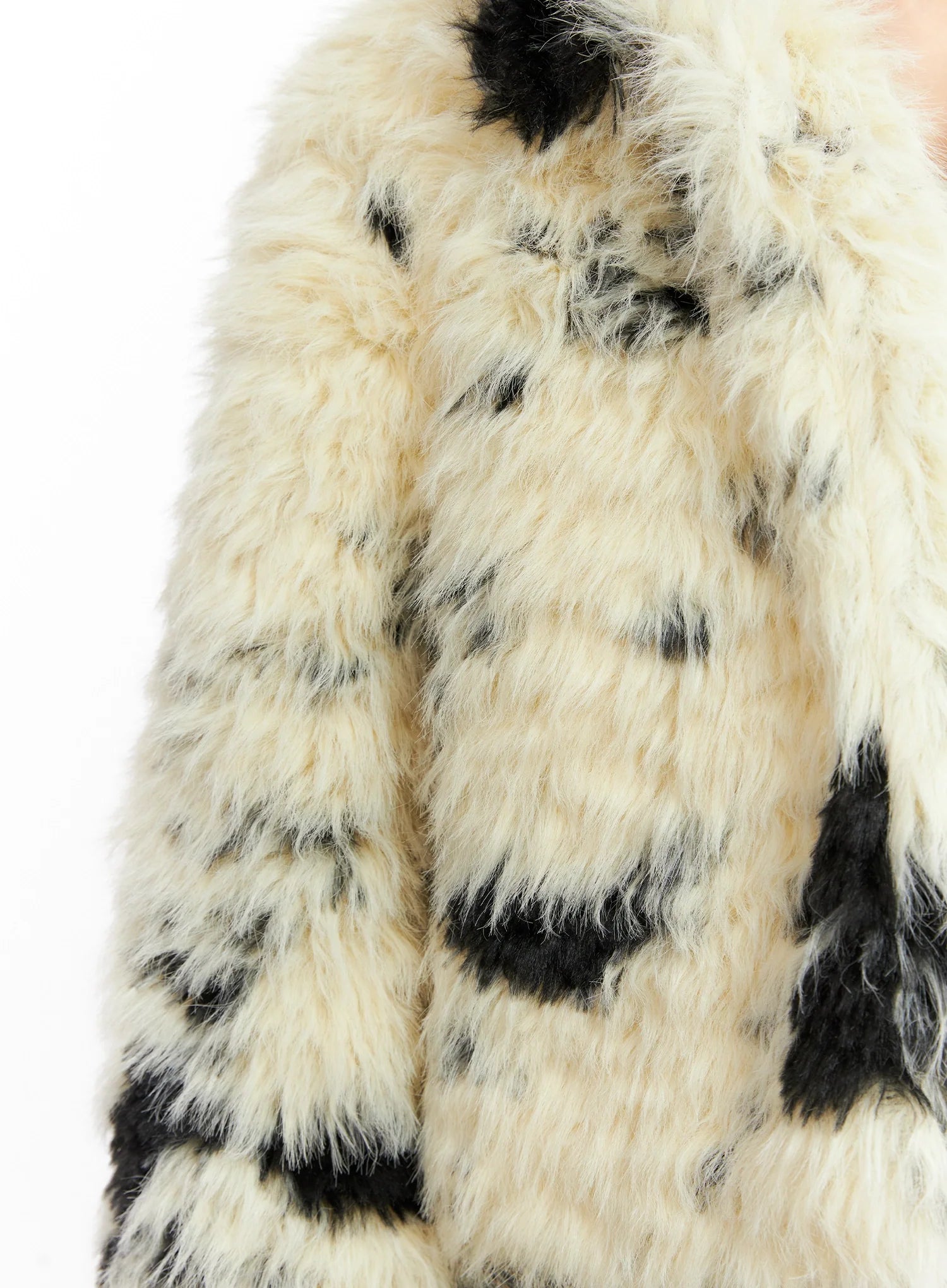 Light Merle Faux Fur Jacket IN503