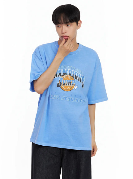 Men's Sporty Graphic T-Shirt IL516