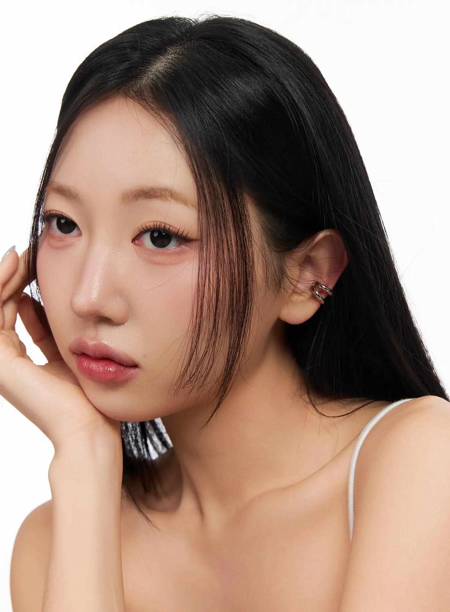 Double Hoop Ear Cuff IM531