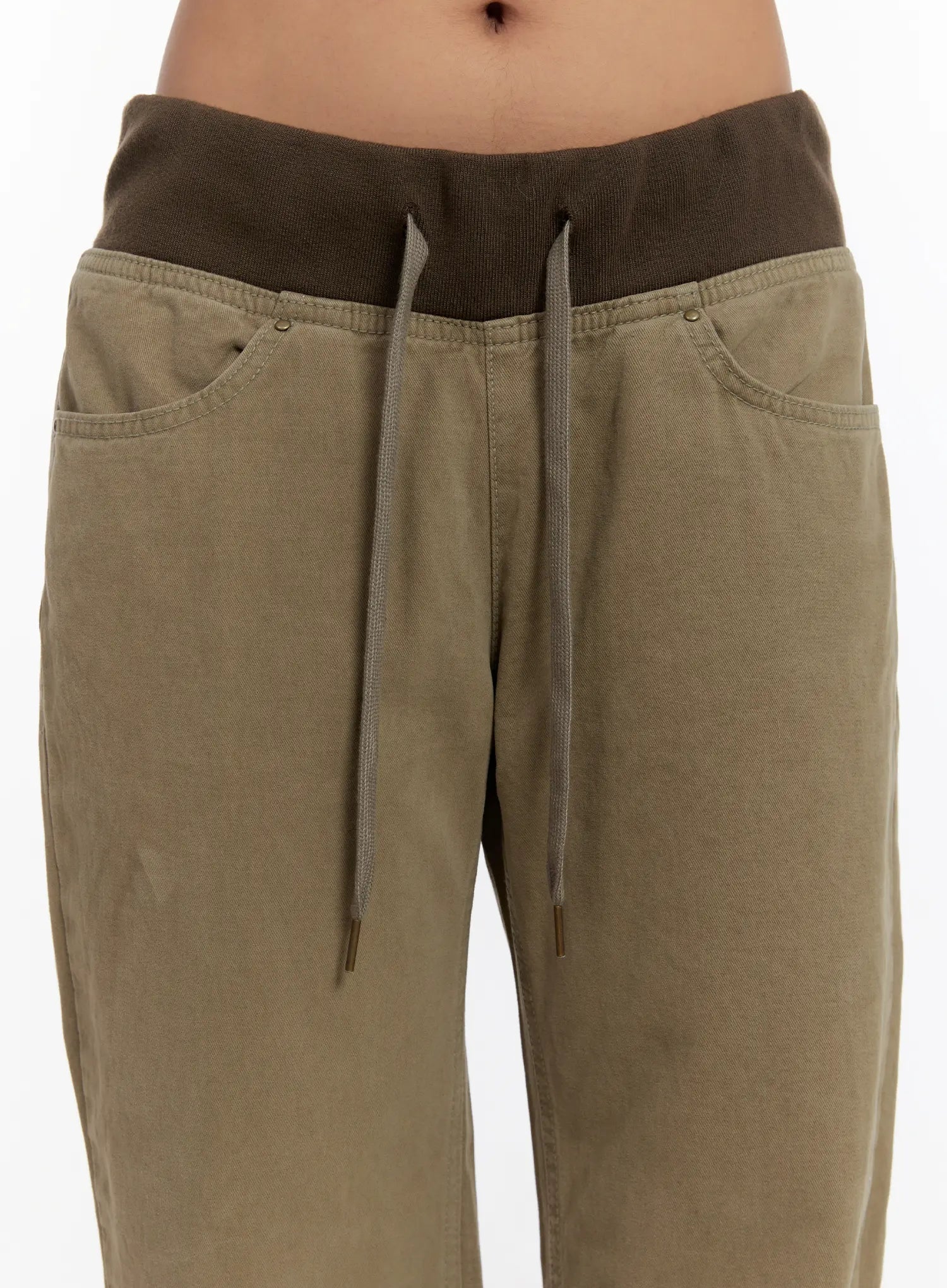 vintage-pocket-bootcut-cotton-pants-cn527