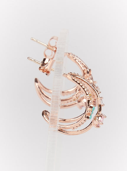 daisy-triple-flower-stem-earrings-im528