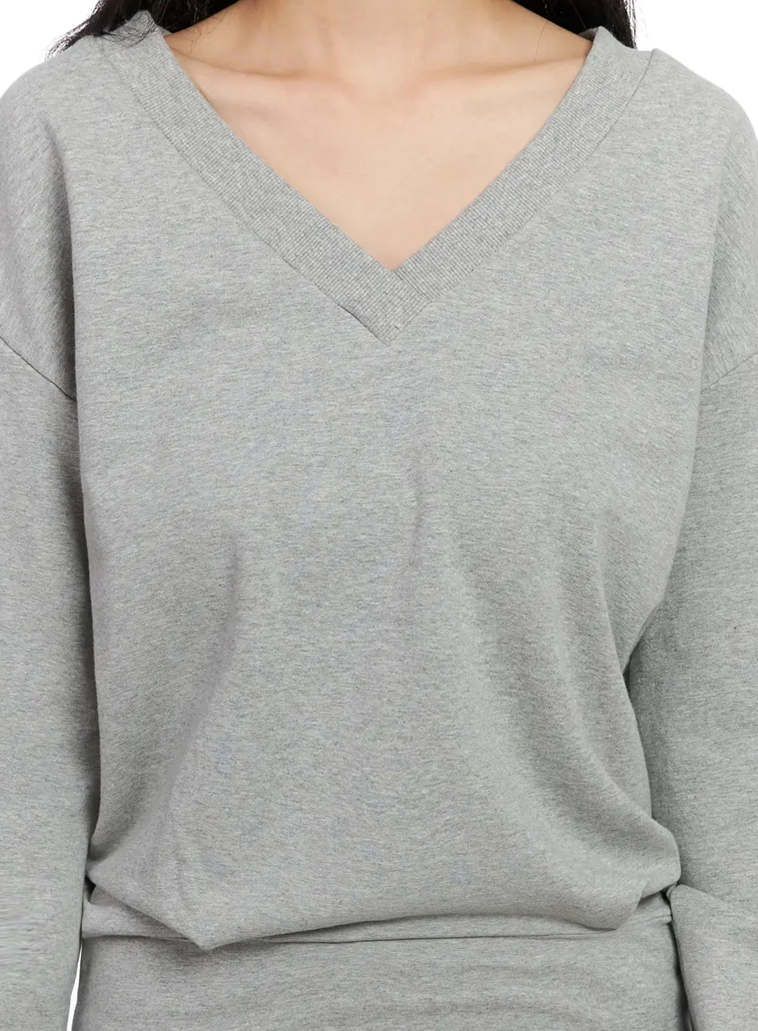 v-neck-sweatshirt-mini-dress-in528