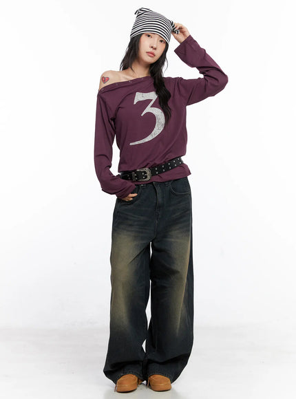 eyelet-graphic-off-shoulder-top-co507