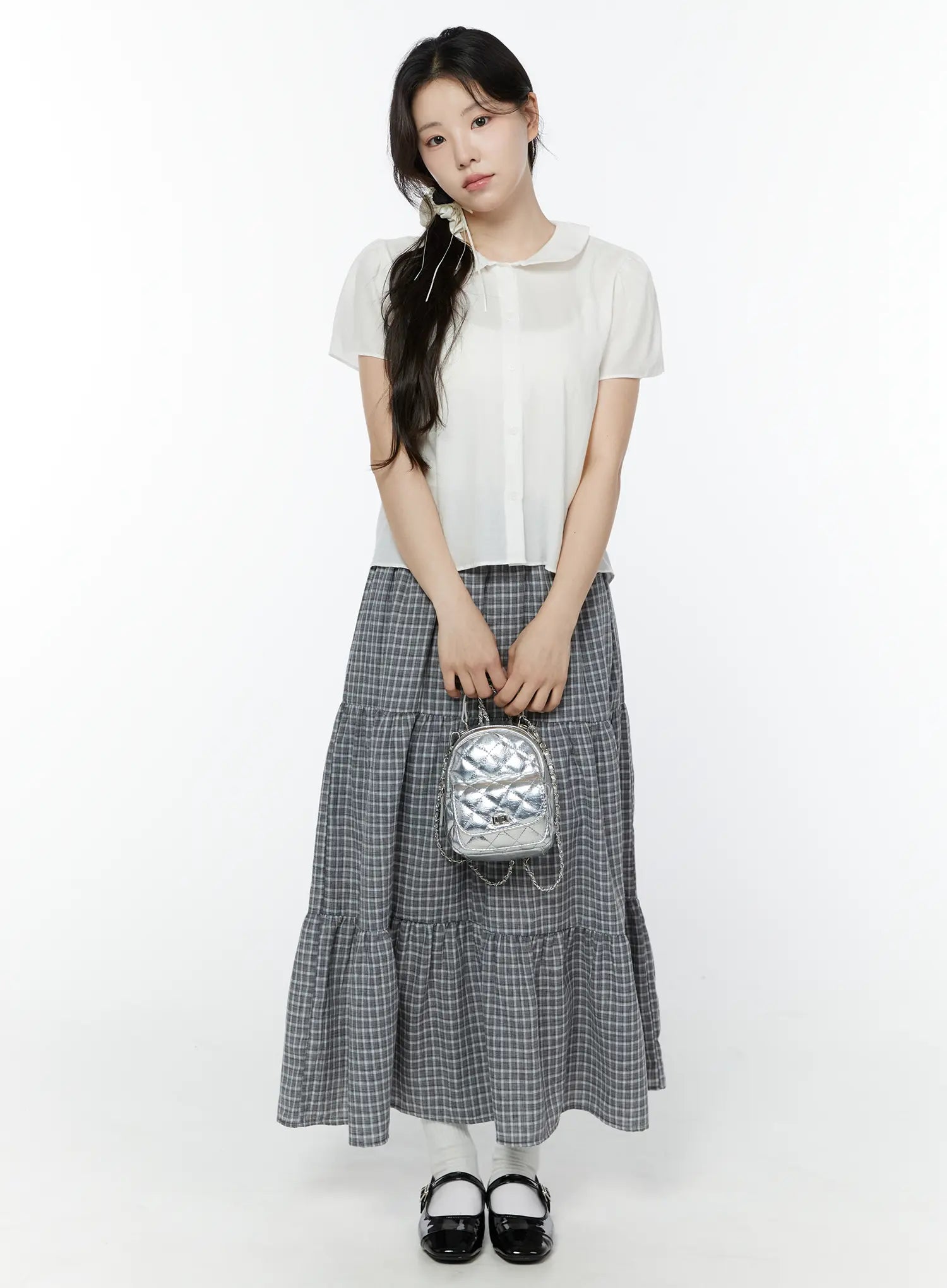 puff-sleeve-round-collar-blouse-iy507