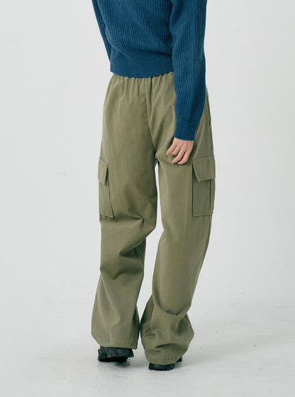 Cargo Wide Pants ID08