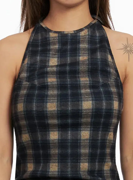 checkered-halter-top-in528
