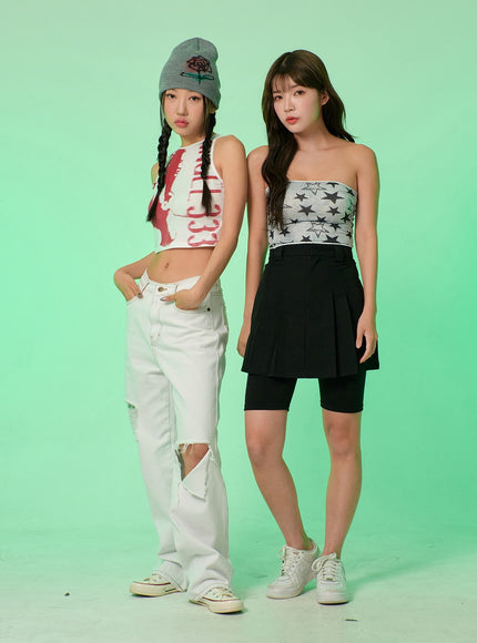 Simple Biker Pants BY303