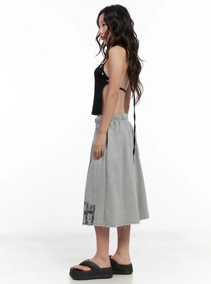 Graphic Relaxed-Fit Bermuda Sweatshorts CL521