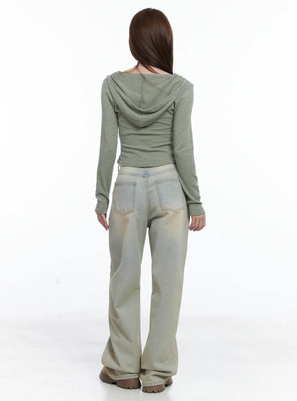 Lillie Light Wash Wide-Leg Jeans CS501