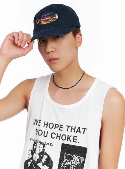 Men's Embroidered Vintage Cap IG508