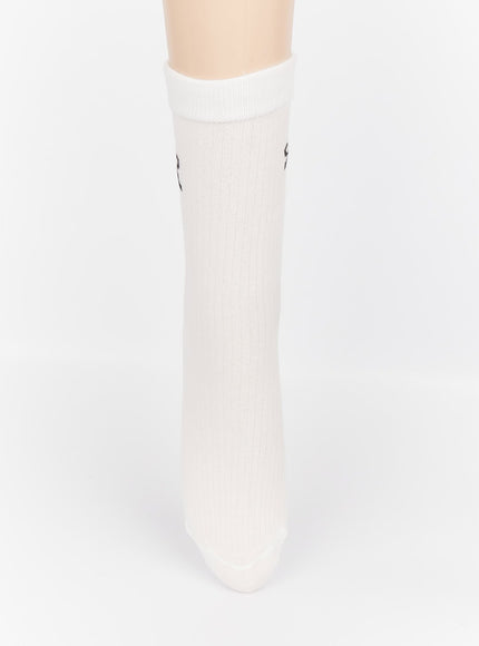 sweet-ribbon-socks-im531 / White
