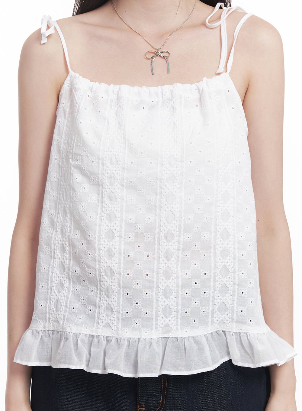 frill-lace-ribbon-cami-top-iy509