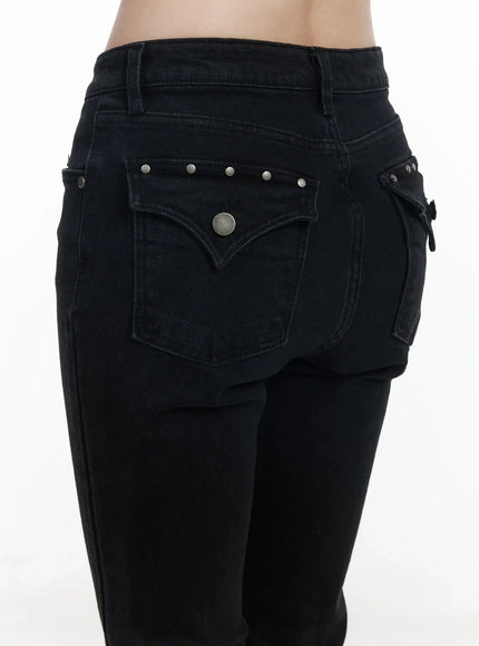 wonwoo-studded-bootcut-jeans-if520