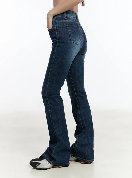 Love High Waist Bootcut Jeans CM511
