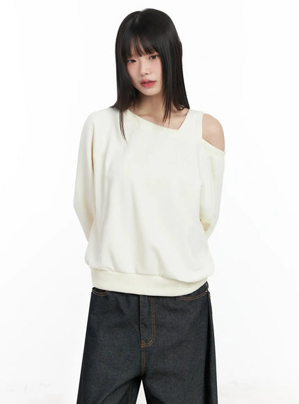 Casual Asymmetric Sweatshirt IM523