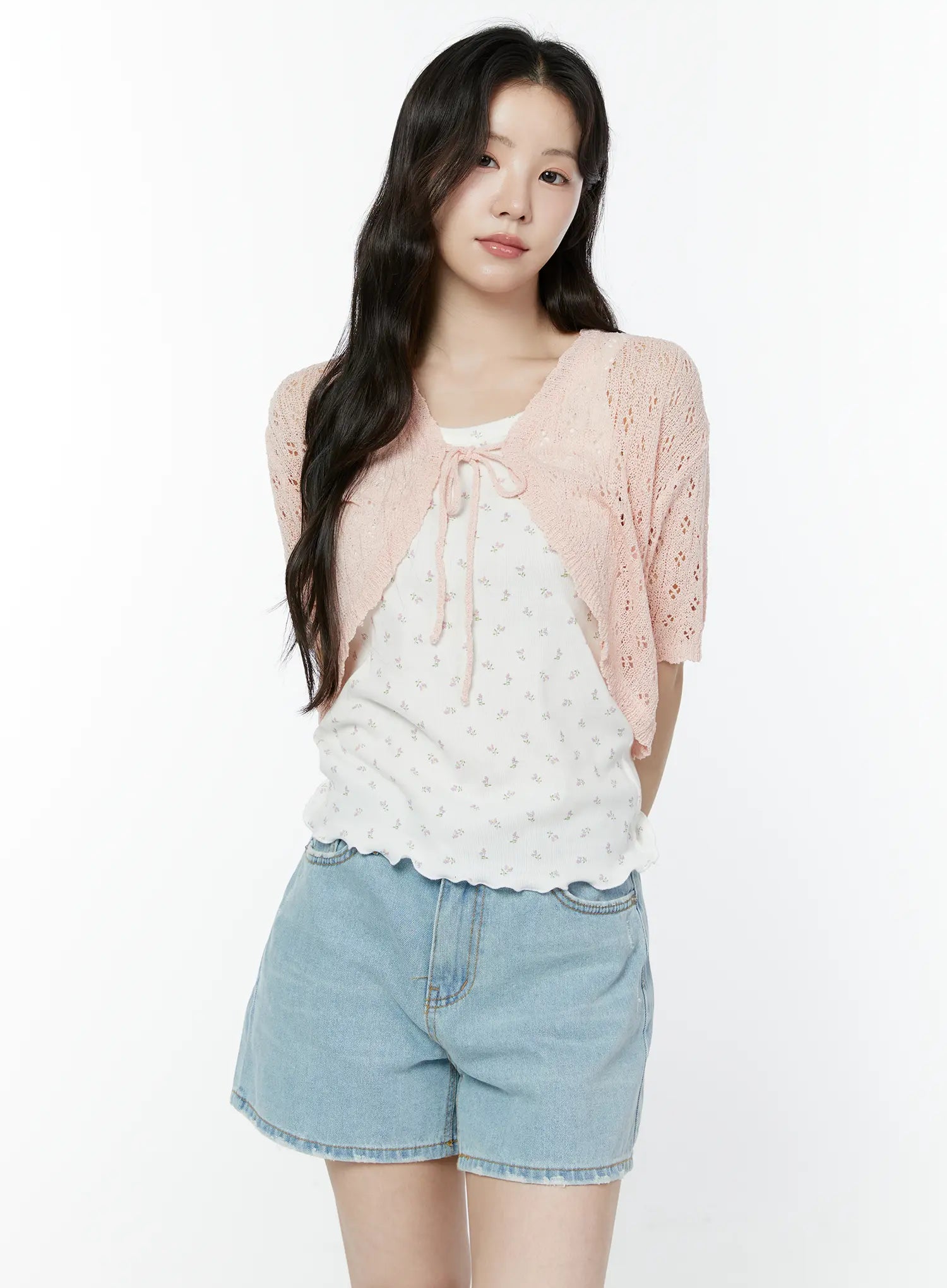 half-sleeve-lace-knit-cardigan-iy507