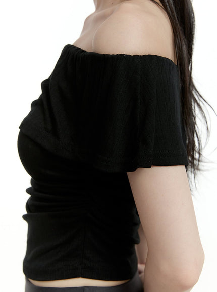 shirred-off-shoulder-top-cl426