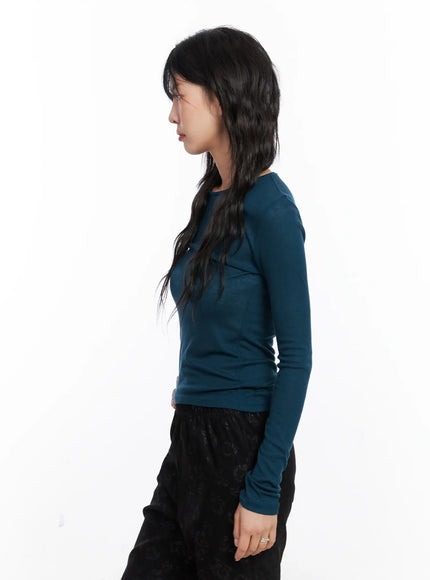 Classic Soft Long Sleeve Top CO507