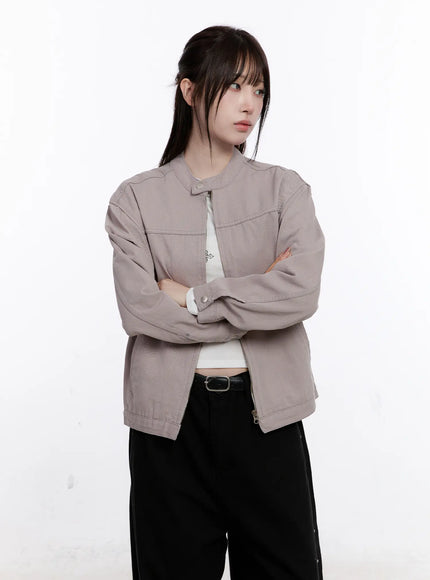 Cotton Zip-Up Jacket CS530