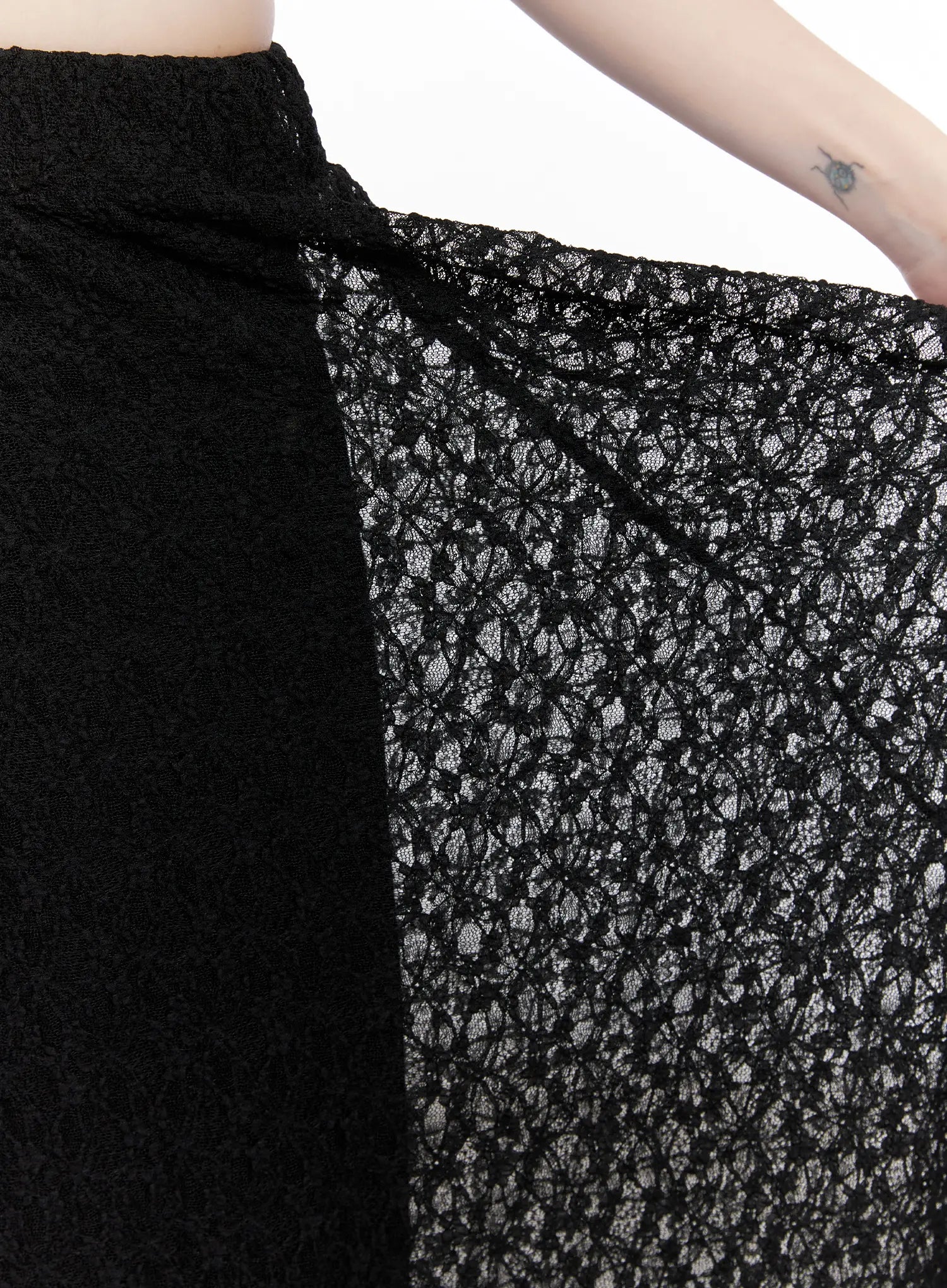 Layered Lace Maxi Skirt CN511