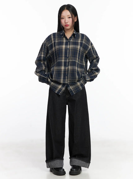 oversized-plaid-button-up-shirt-cd529