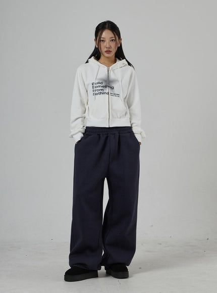 Graphic Zipper Hoodie CD27