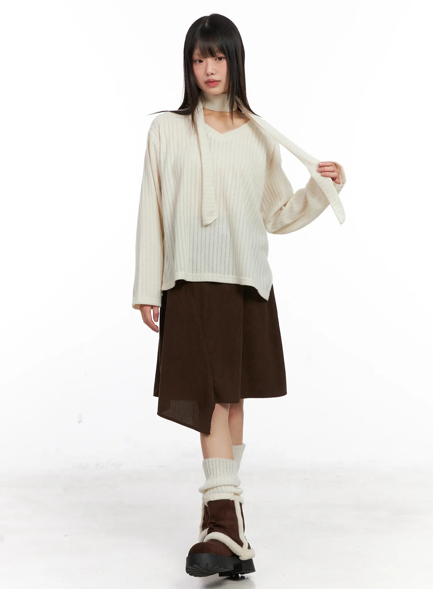 asymmetric-button-midi-skirt-cn521