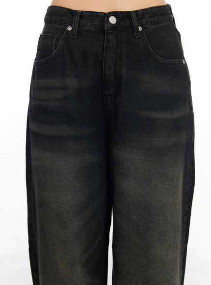 Dayana Vintage Washed Wide-Leg Jeans CJ523