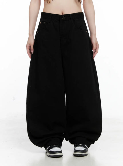baggy-black-graphic-cotton-pants-co521
