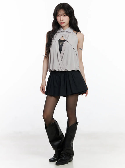 chic-drape-collar-sleeveless-top-cj526