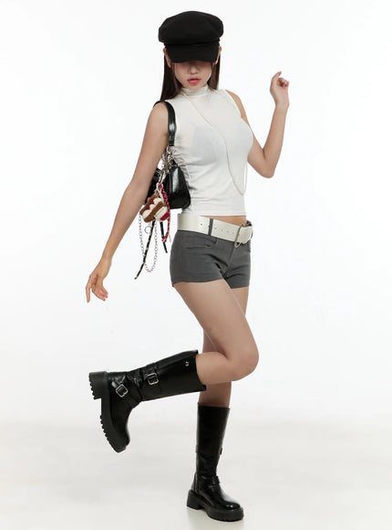 Mock Neck Tank Top CG501