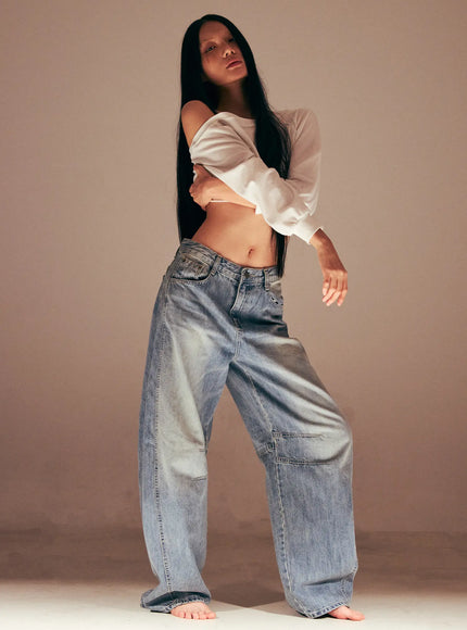 Casual Off-Shoulder Pullover CS511