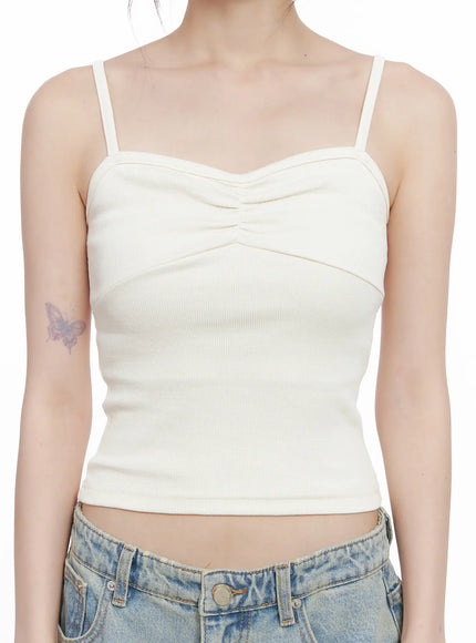 Ribbed Crop Tank Top CG519