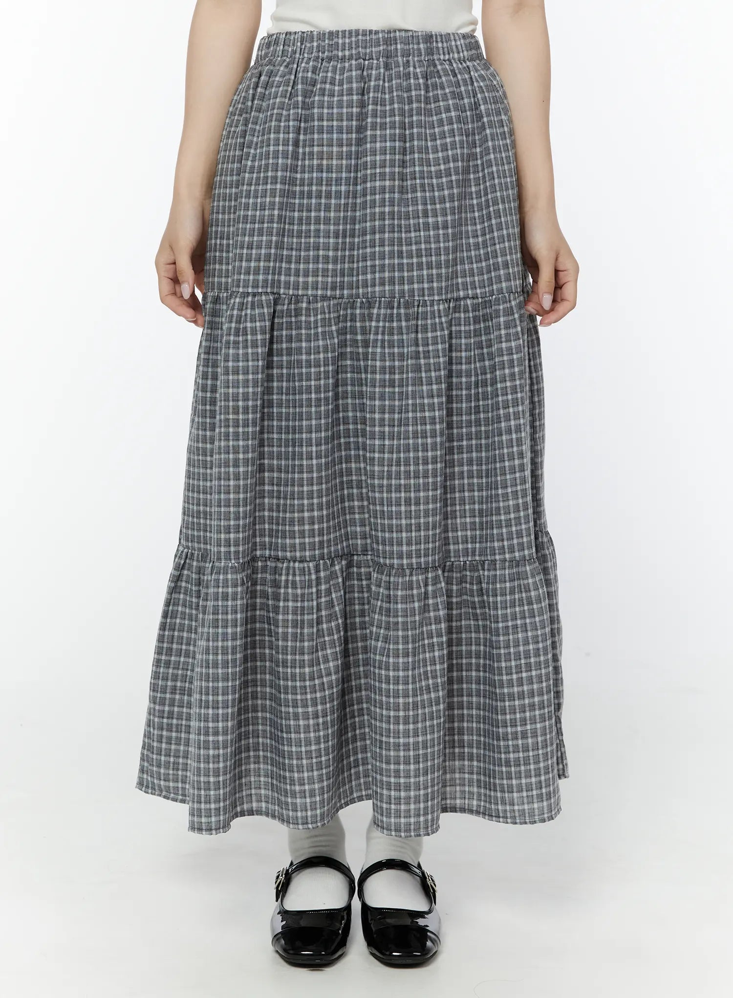 tiered-plaid-maxi-skirt-iy507