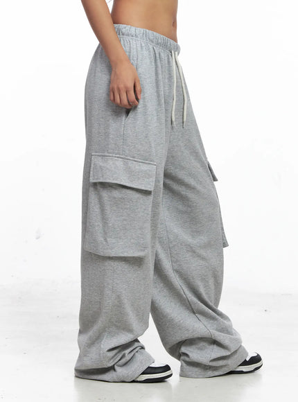 Relaxed Fit Cargo Sweatpants CO513