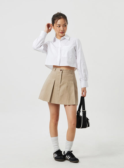 Cropped Basic Shirt CM303