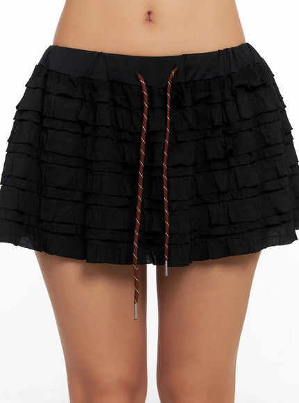 layered-ruffle-mini-skirt-ig528