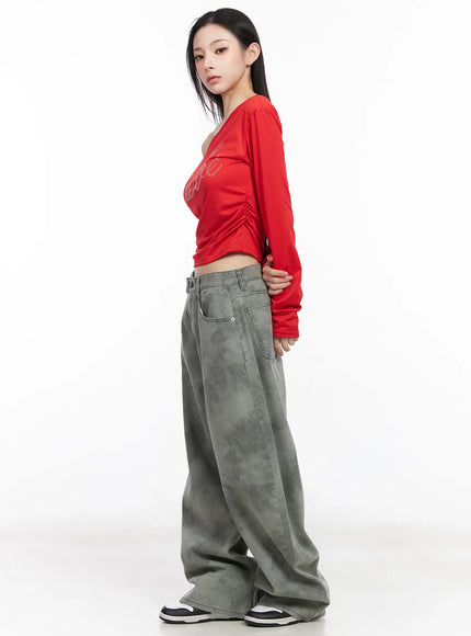 rhinestone-asymmetric-off-shoulder-long-sleeve-top-cm519