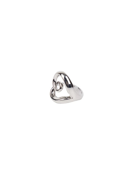 Twisted Big Heart Ring CM524